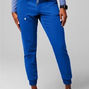 Fabletics | High-Rise On-Call Scrub Jogger | Royal Blue | Size XL